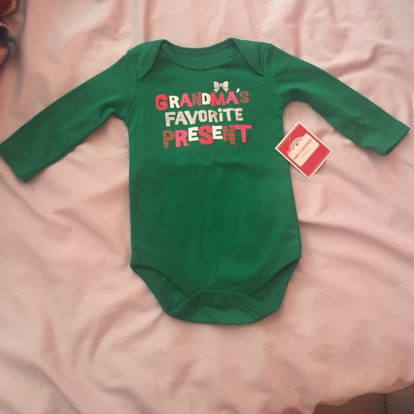 Christmas baby onesie