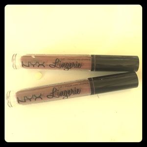 NYX Lingerie Lipsticks (Teddy/Beauty Mark)