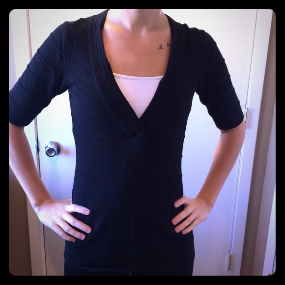 Maurice's Black Blouse