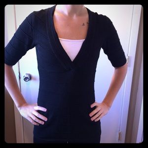 Maurice's Black Blouse