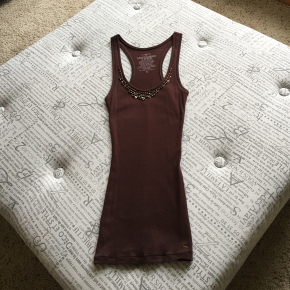 Beaded tank top