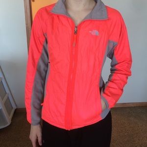Reversible North Face sweatshirt/light coat
