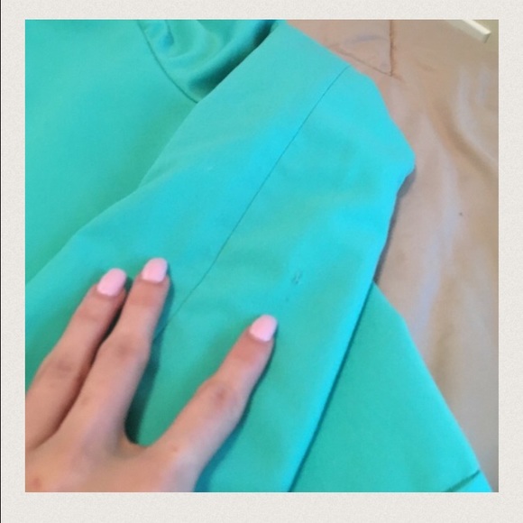 🌸SOLD🌸Mint Blazer - Picture 4 of 4