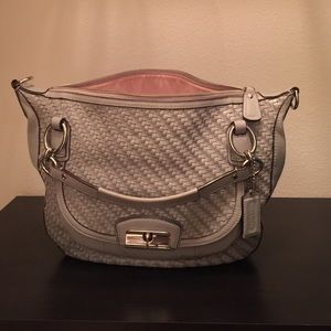 ‼️ FINAL PRICE DROP‼️  Grey coach handbag