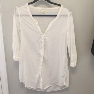 Aerie white  blouse