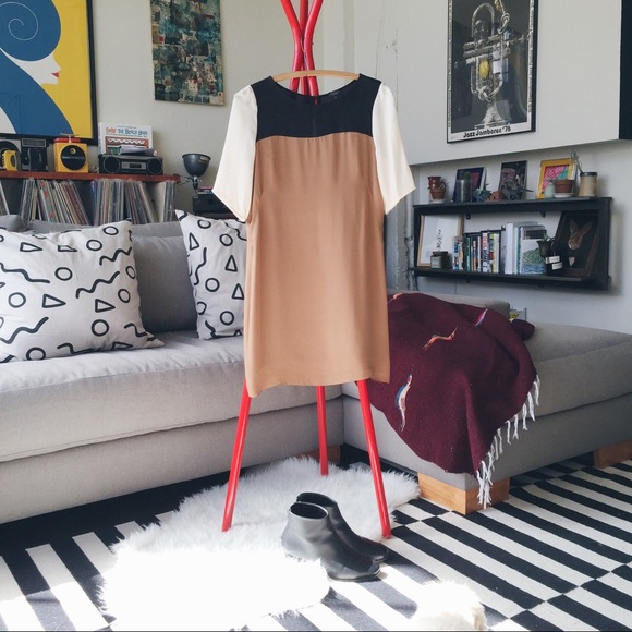 T Babaton silk mason shift dress by Aritzia