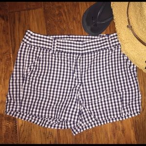 J. Crew Gingham Shorts