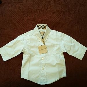 Burberry baby boy shirt