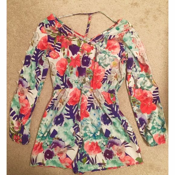 Floral Romper