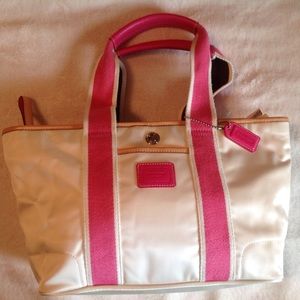 Coach Hampton nylon tote