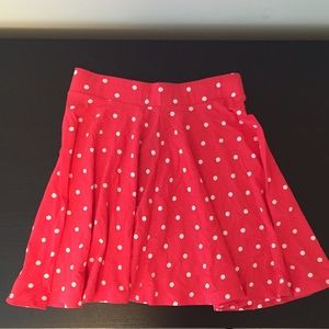 New without tags Forever 21 polka dot skirt