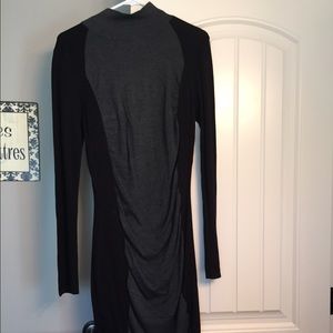 Black and grey Express dress