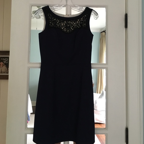 Navy blue Lilly Pulitzer A-line dress