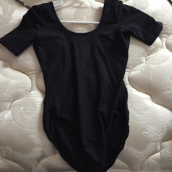 NWOT American apparel black leotard