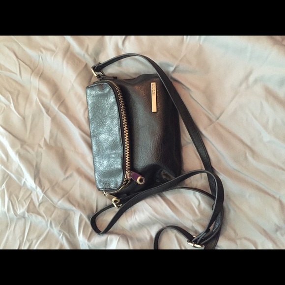 Cross body black purse