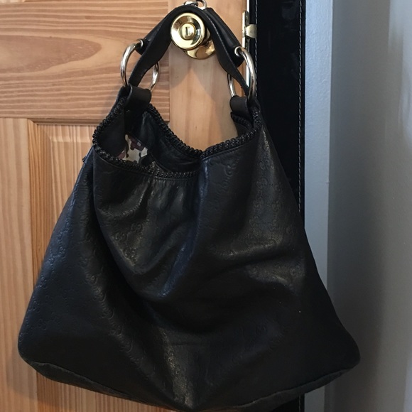 Authentic guccisima large hobo