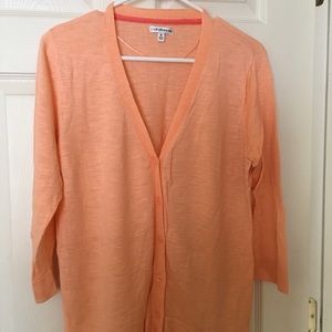 Light Peach Cardigan