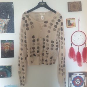 Diesel button up sweater / S