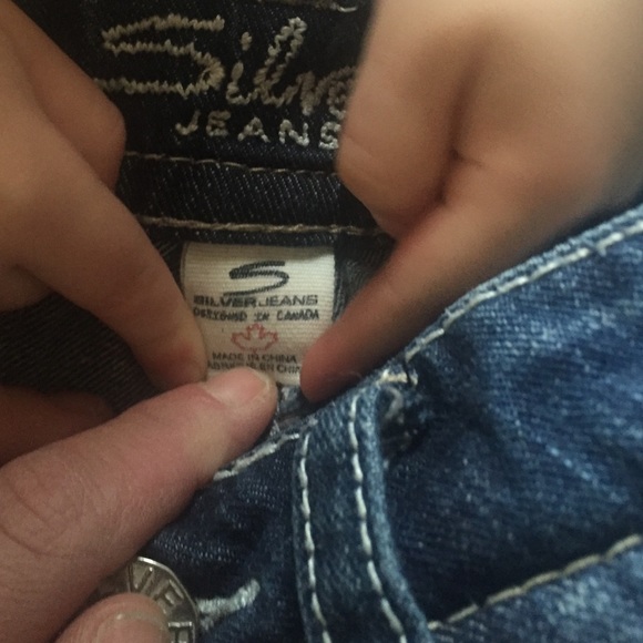 Worn once SILVER SUKI JEANS - Picture 2 of 4