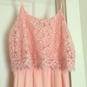 Blush Pink Maxi Dress