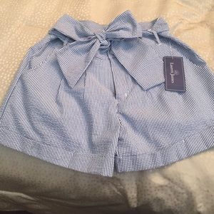 Lauren James bow shorts 💙
