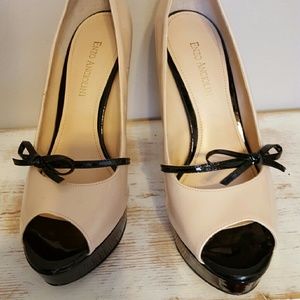 Patent leather heels