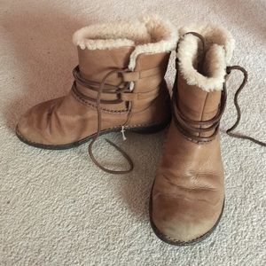 Winter and snow ugg boots