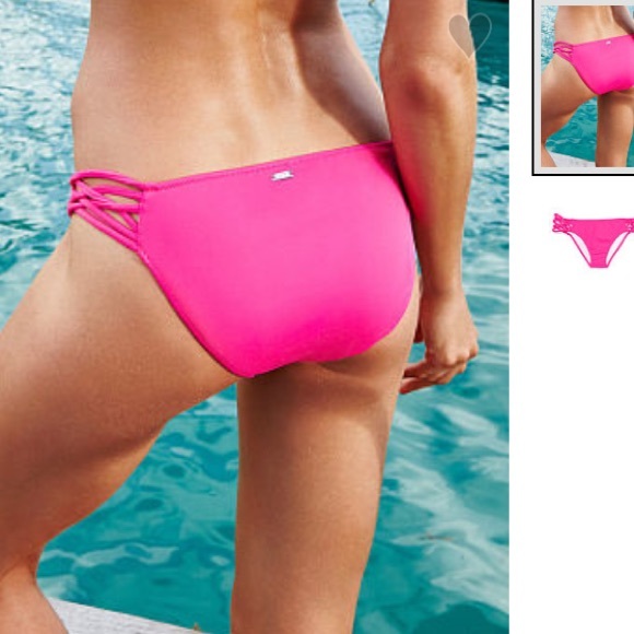 Victoria's Secret Strappy pink bottoms