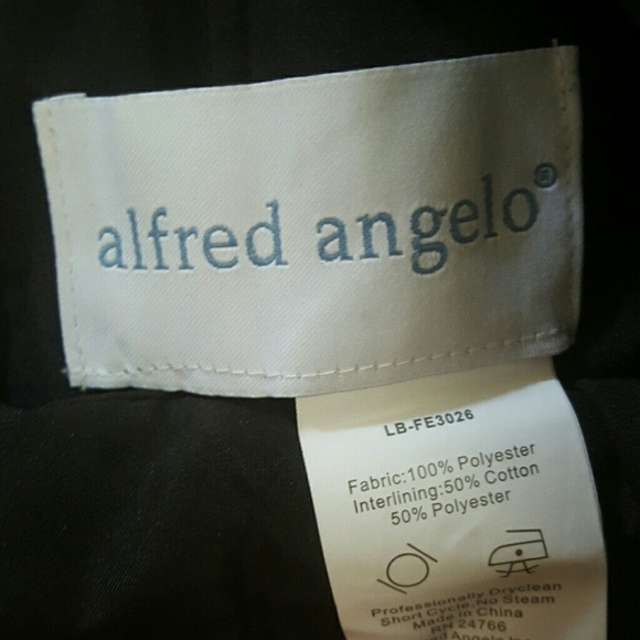 Alfred Angelo Black bridesmaid dress - Picture 3 of 4