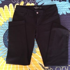 Black Skinny Ponte Pants