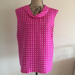 J Crew polka dot Lana cami