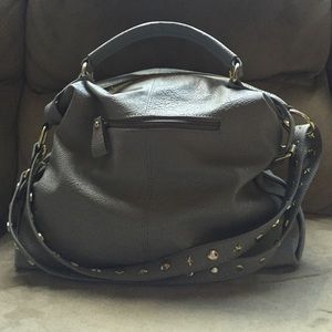 Steven madden grey studded bag