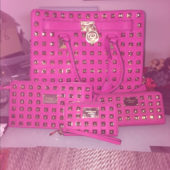 Selling my authentic studded Michael Kors
