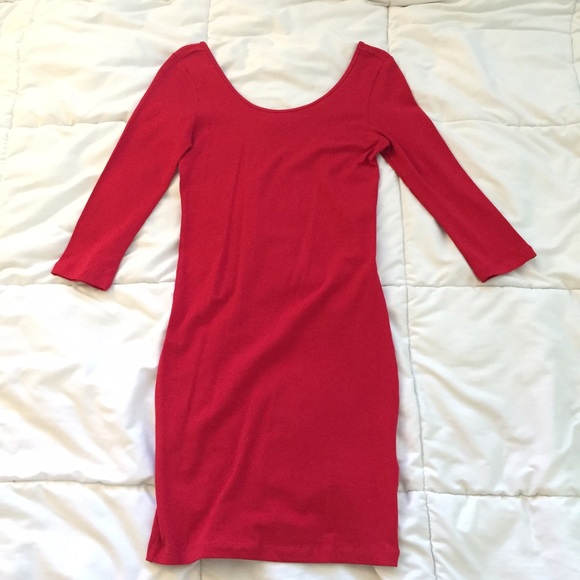 🚫 ON HOLD 🚫 Red Bodycon Dress