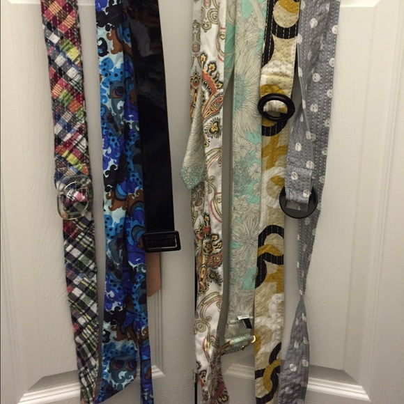 7 JCrew Belt Bundle