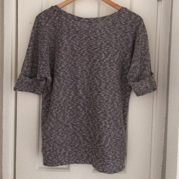 Banana Republic Slubbed Cuff-Sleeve Pullover - Picture 2 of 2