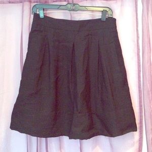 BCBG textured black skirt