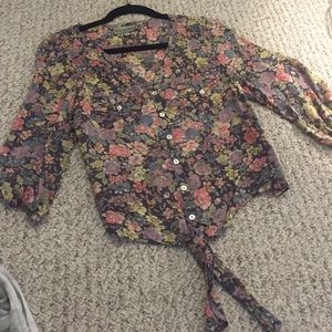 Nordstrom Spring Floral button down