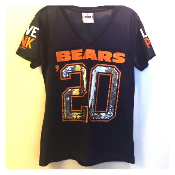 Chicago Bears PINK jersey top