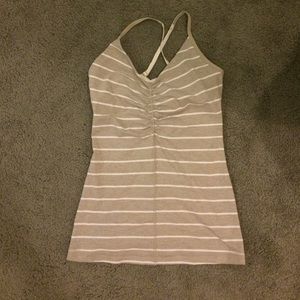 Cross cross lululemon tank top