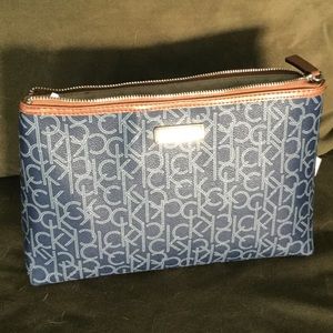 NWT Calvin Klein Cosmetic Bag - Retail $68