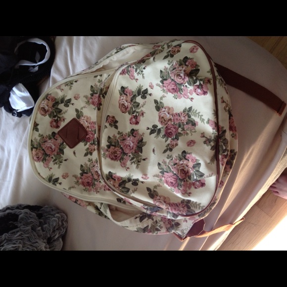 Floral backpack