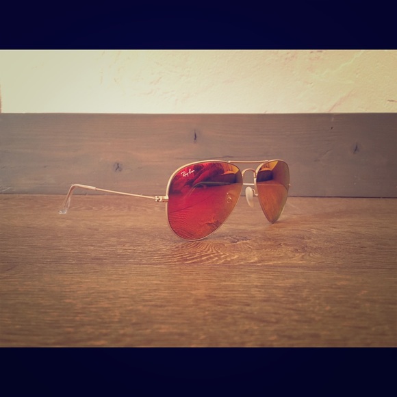 Mirrored Ray-Ban sunglasses