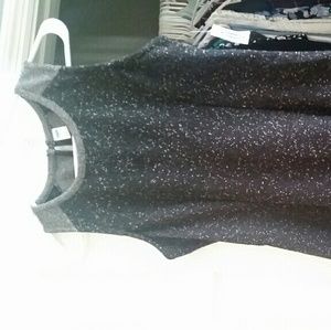 Black fit and flare dress