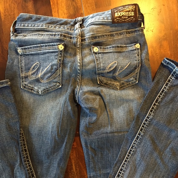 Express Stella barely boot jeans
