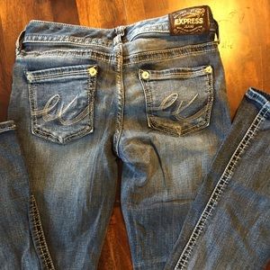 Express Stella barely boot jeans