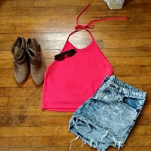 Halter Crop Top