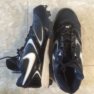 Black Nike Cleats