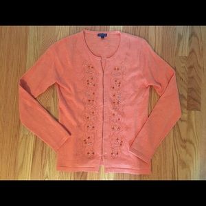 Beautiful J. McLaughlin beaded sweater