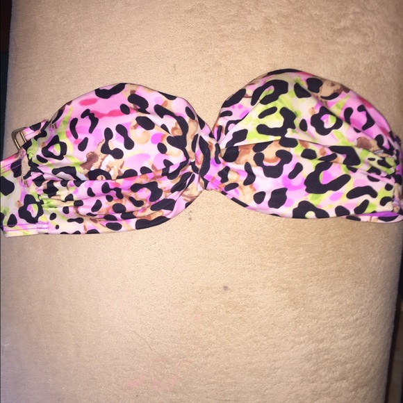 VS push up bandeau bikini top